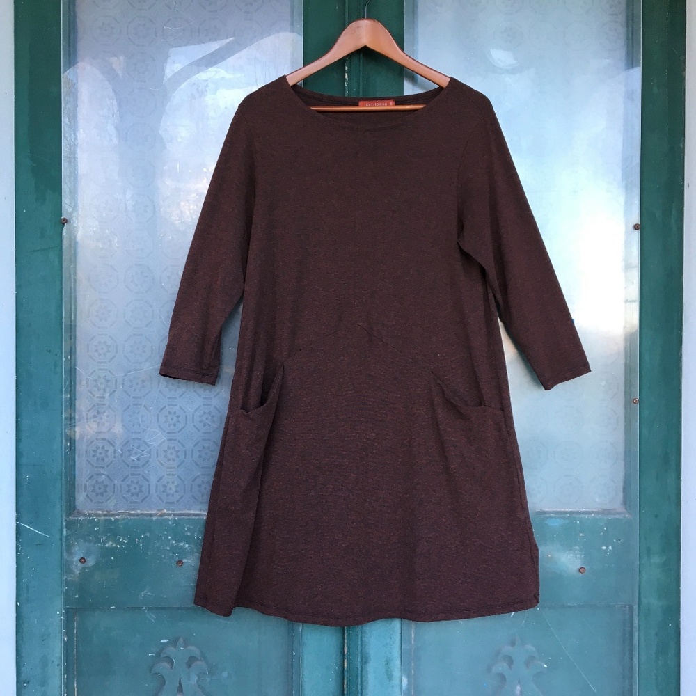 Cut Loose Tunic Dress with Pockets